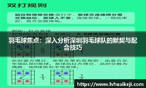 羽毛球焦点：深入分析深圳羽毛球队的默契与配合技巧