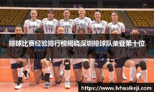 排球比赛经验排行榜揭晓深圳排球队荣登第十位